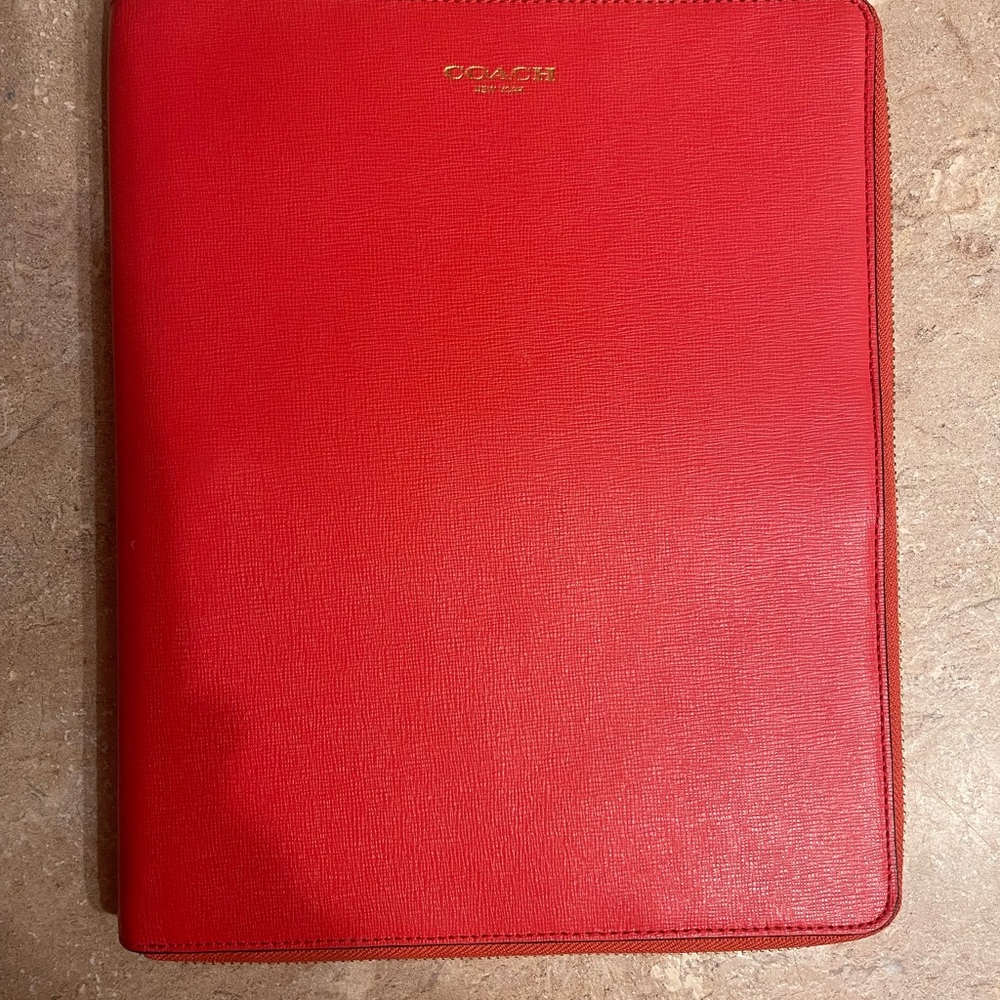 Coach iPad tablet case